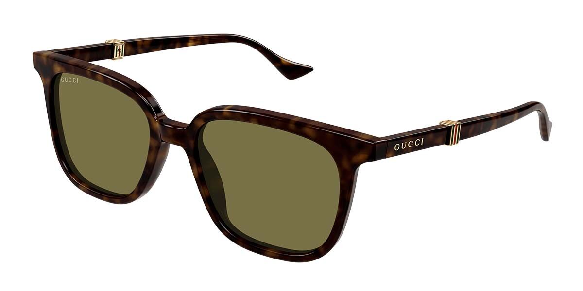 Image of Gucci GG1493S 002 54 Lunettes De Soleil Homme Tortoiseshell FR