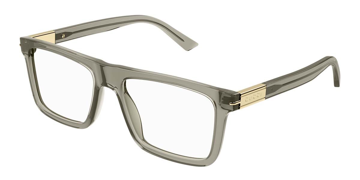 Image of Gucci GG1504O 008 Óculos de Grau Marrons Masculino PRT