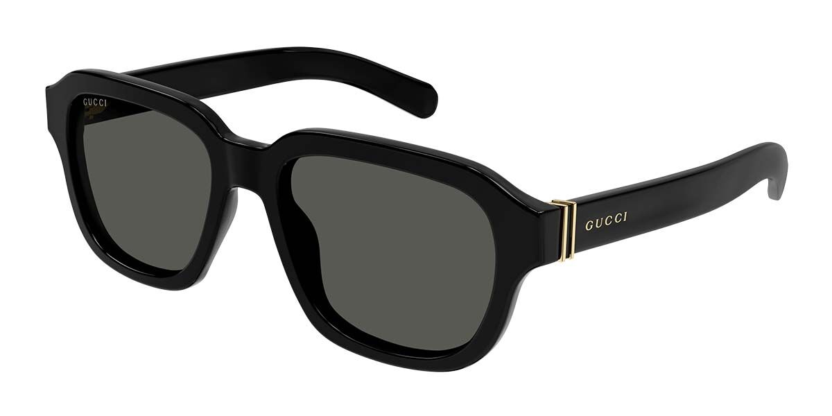 Image of Gucci GG1508S 001 55 Lunettes De Soleil Homme Noires FR