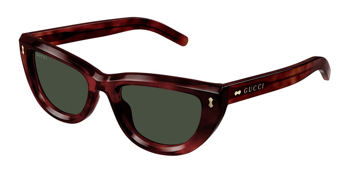 Image of Gucci GG1521S 002 51 Lunettes De Soleil Femme Tortoiseshell FR