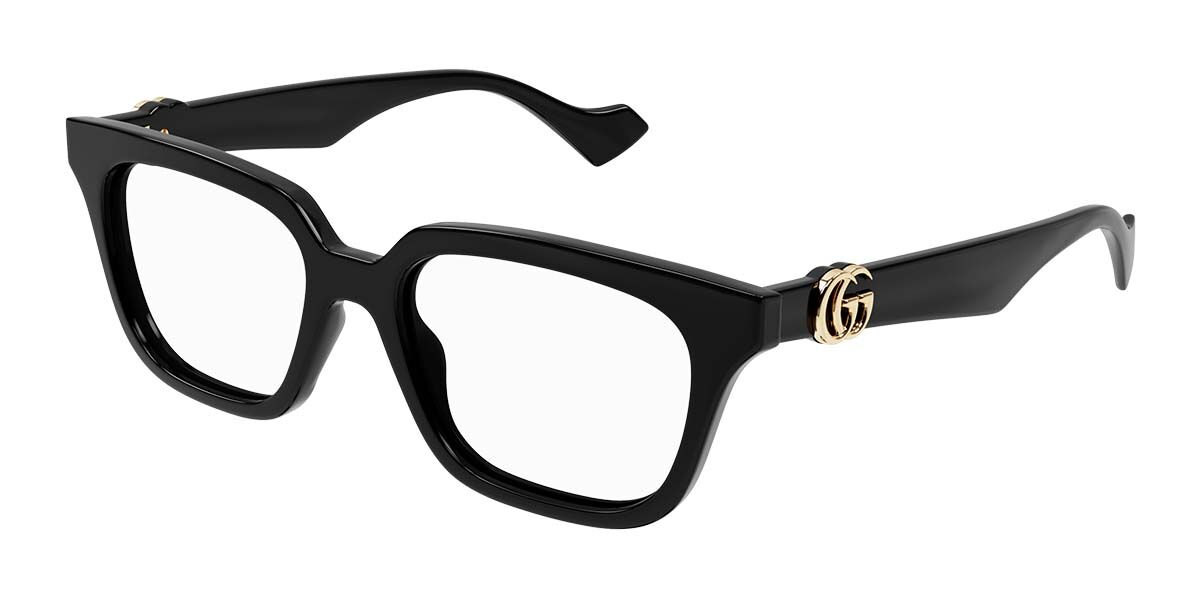 Image of Gucci GG1536O 001 Óculos de Grau Pretos Feminino BRLPT
