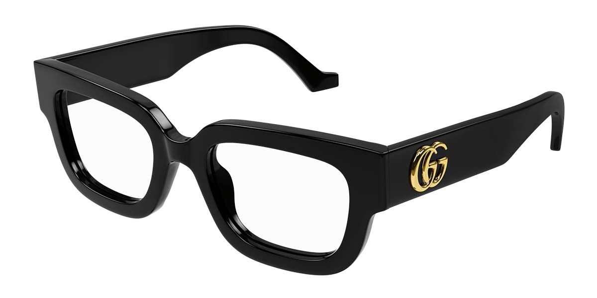 Image of Gucci GG1548O 001 Óculos de Grau Pretos Feminino PRT