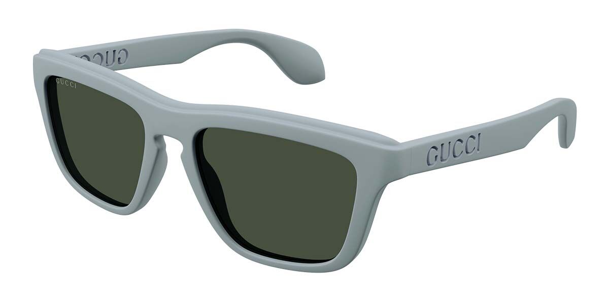 Image of Gucci GG1571S 003 55 Lunettes De Soleil Homme Bleues FR