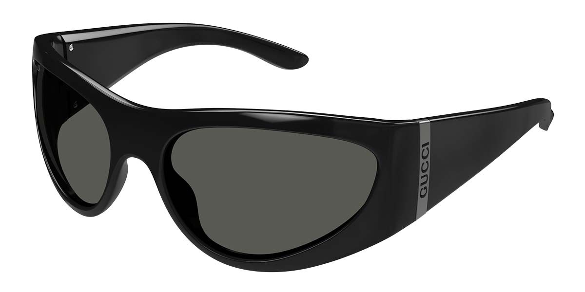 Image of Gucci GG1575S 001 63 Lunettes De Soleil Homme Noires FR