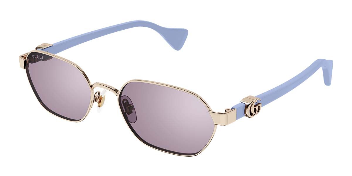 Image of Gucci GG1593S 004 Óculos de Sol Dourados Feminino PRT