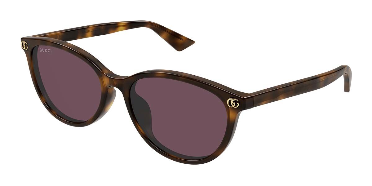 Image of Gucci GG1818SK Asian Fit 002 Óculos de Sol Feminino Tortoiseshell BRLPT