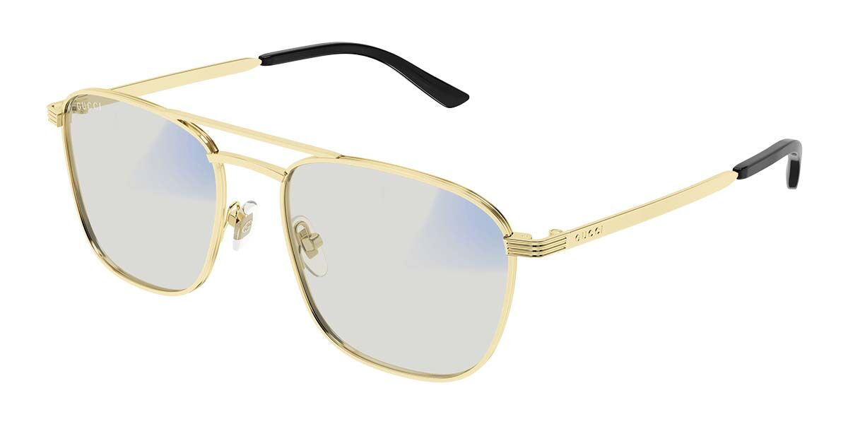 Image of Gucci GG1881S 005 54 Lunettes De Soleil Homme Dorées FR