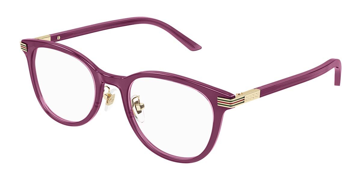 Image of Gucci GG1905OJ Asian Fit 003 49 Purple Meskie Okulary Korekcyjne PL