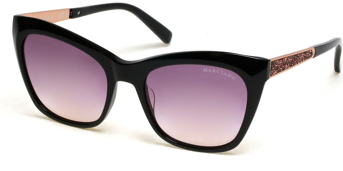 Image of Guess GM0805 05Z 55 Lunettes De Soleil Femme Noires FR