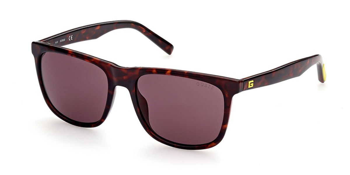 Image of Guess GU00024 52E 56 Lunettes De Soleil Homme Tortoiseshell FR