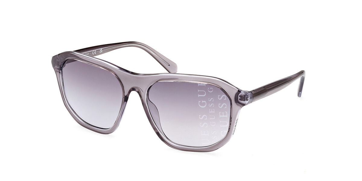 Image of Guess GU00057 20B 60 Lunettes De Soleil Homme Grises FR