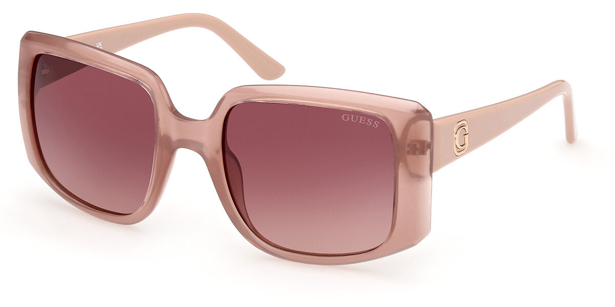 Image of Guess GU00097 57F 53 Lunettes De Soleil Femme Marrons FR