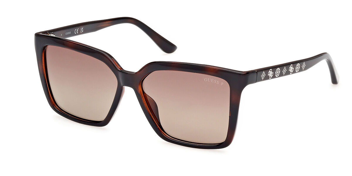 Image of Guess GU00099 Polarized 52H Óculos de Sol Tortoiseshell Feminino PRT