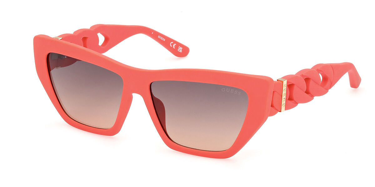 Image of Guess GU00111 73B 56 Lunettes De Soleil Femme Roses FR