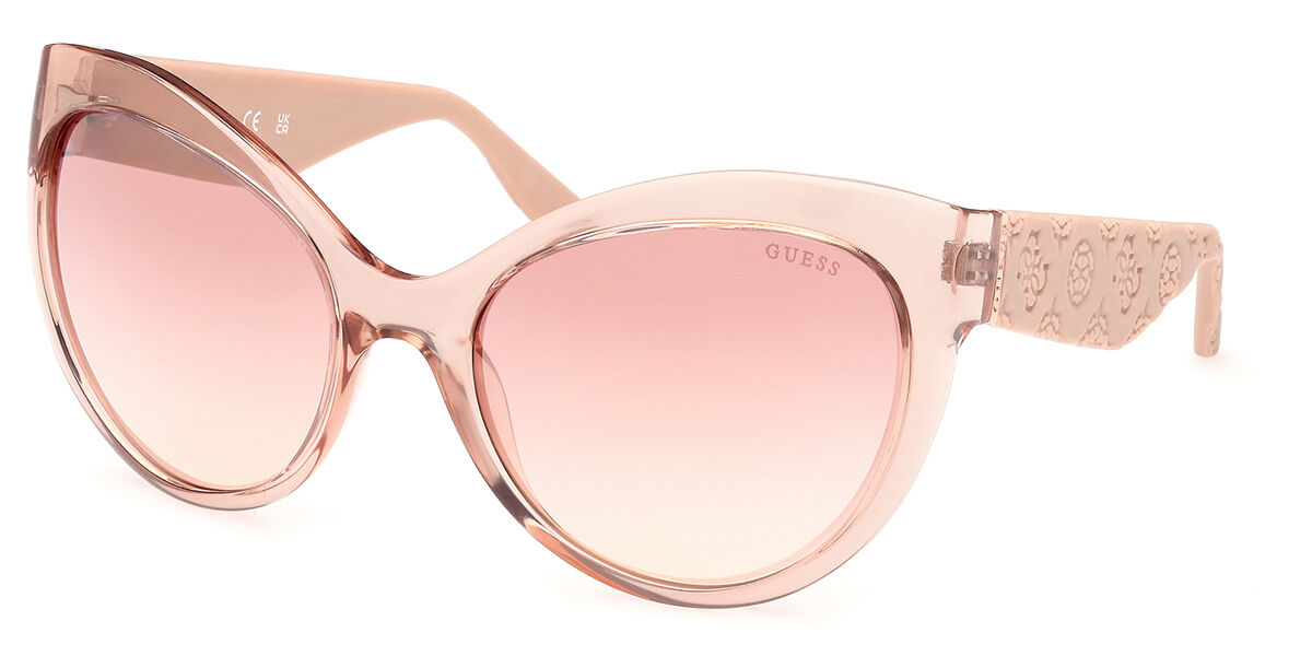 Image of Guess GU00130 57U 61 Lunettes De Soleil Femme Marrons FR