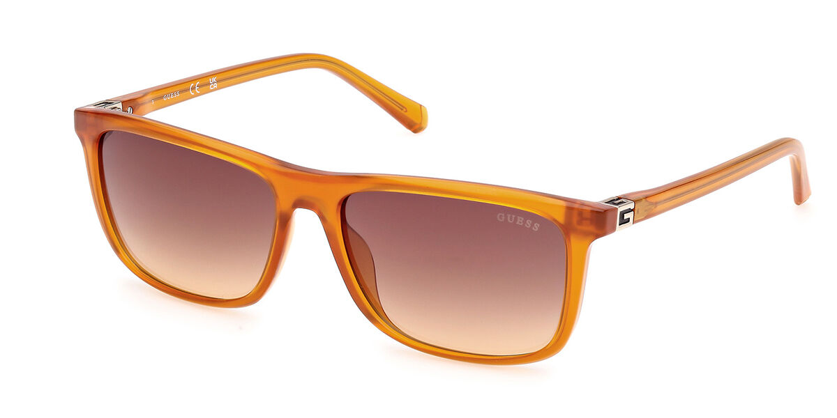 Image of Guess GU00169 44F 58 Lunettes De Soleil Homme Oranges FR