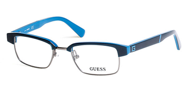Image of Guess GU1905 090 Óculos de Grau Azuis Masculino BRLPT