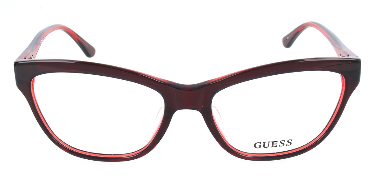 Image of Guess GU2463A Asian Fit F68 55 Genomskinliga Glasögon (Endast Båge) Kvinna SEK