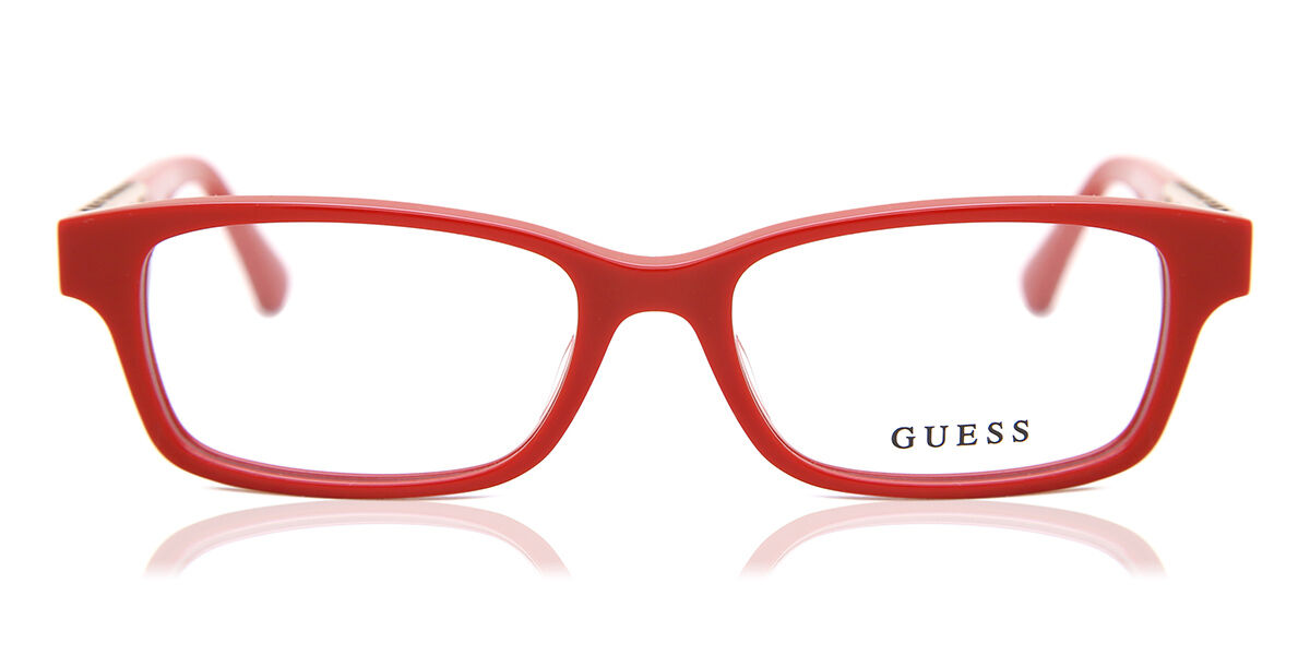 Image of Guess GU2785 066 Óculos de Grau Vermelhos Feminino BRLPT