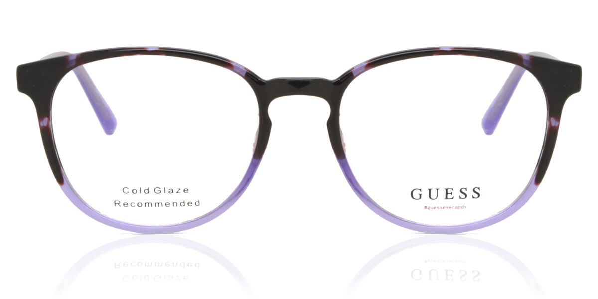 Image of Guess GU3009 083 Óculos de Grau Purple Masculino BRLPT