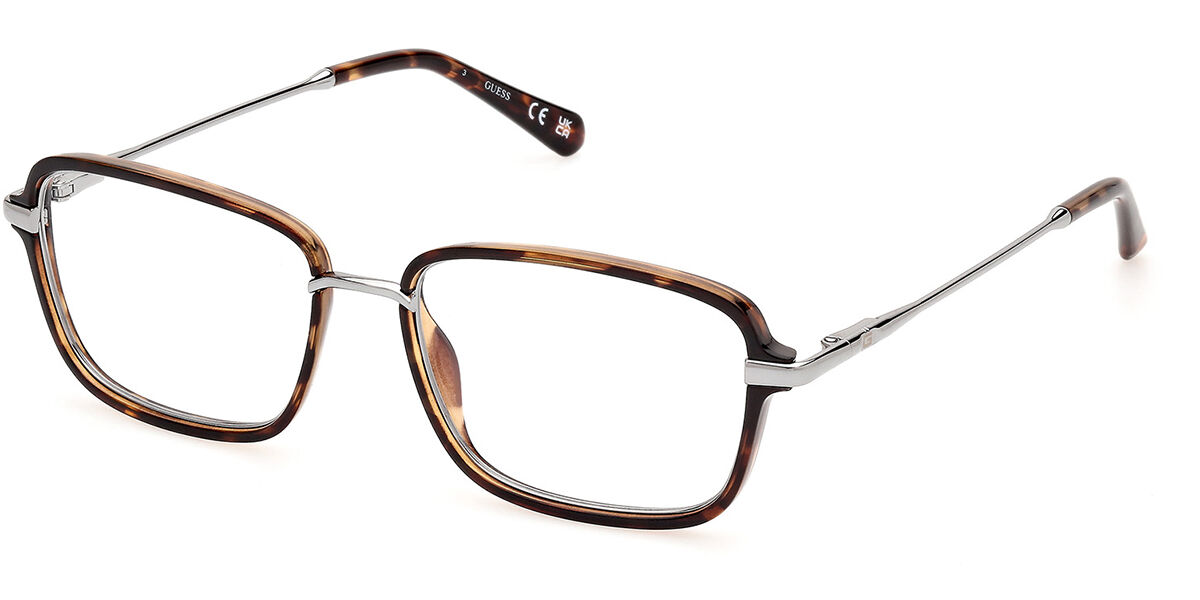 Image of Guess GU50099 052 Óculos de Grau Tortoiseshell Masculino PRT