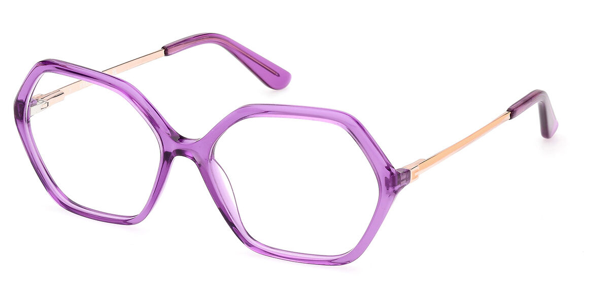 Image of Guess GU50149 081 Óculos de Grau Purple Feminino BRLPT