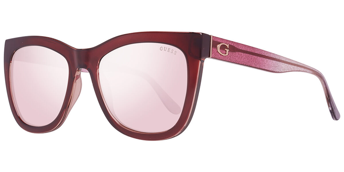 Image of Guess GU7552 74F Óculos de Sol Vinho Feminino PRT