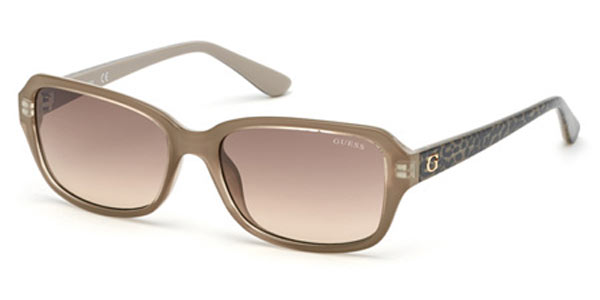 Image of Guess GU7595 57F Óculos de Sol Marrons Feminino PRT