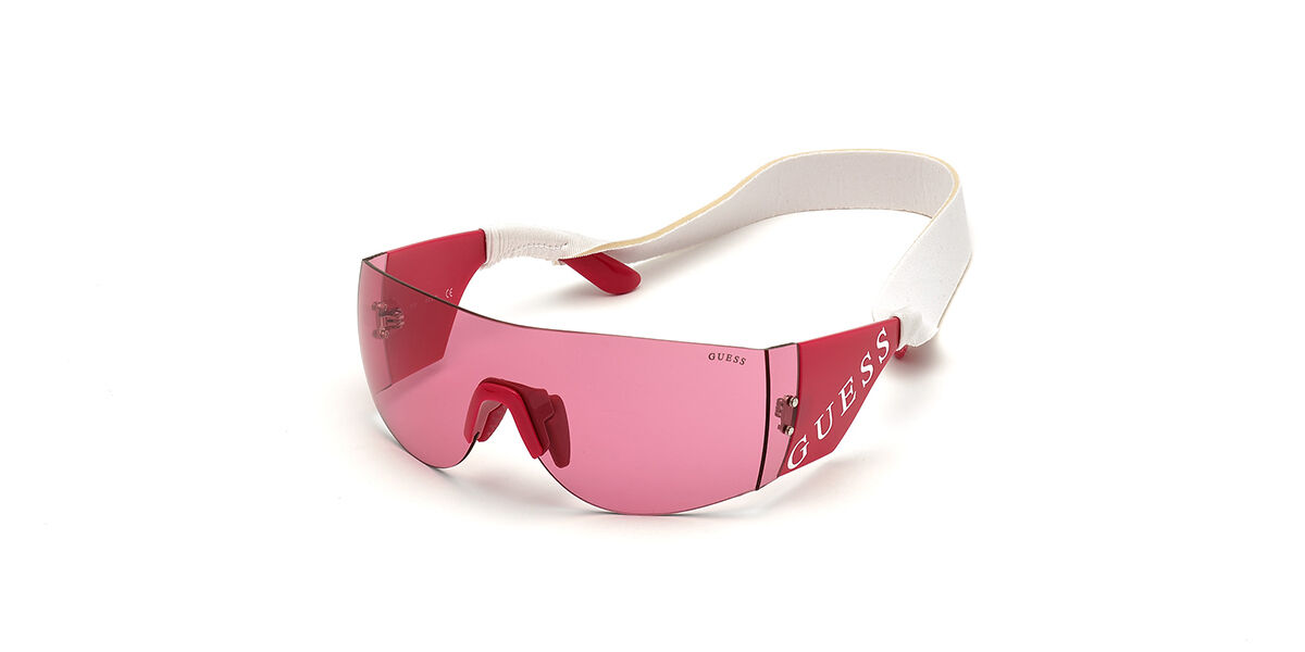 Image of Guess GU7662 72S 65 Lunettes De Soleil Femme Roses FR