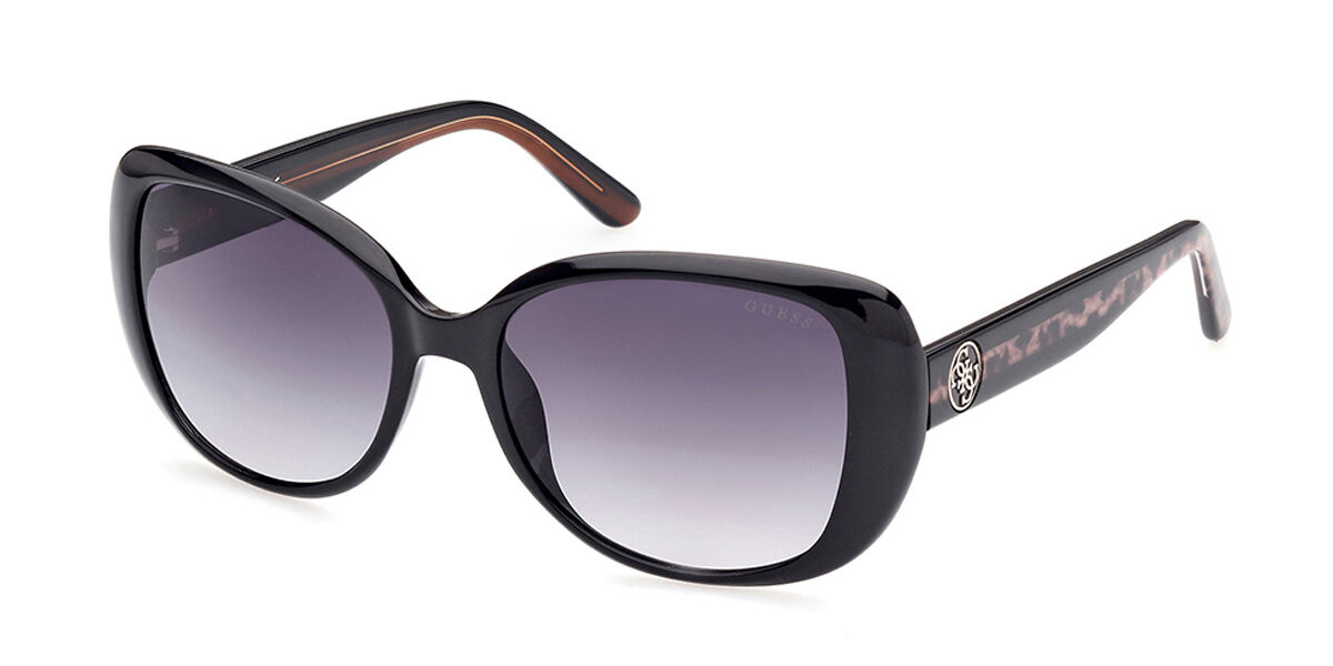 Image of Guess GU7822 01B 56 Lunettes De Soleil Femme Noires FR