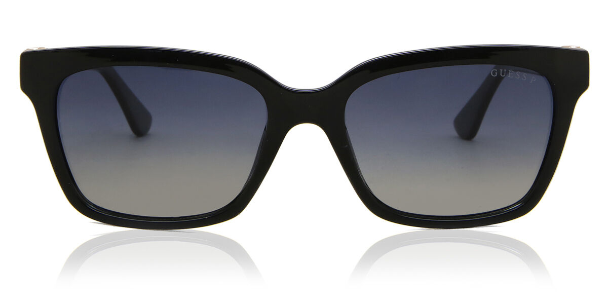 Image of Guess GU7869 Polarized 01D 53 Lunettes De Soleil Femme Noires FR