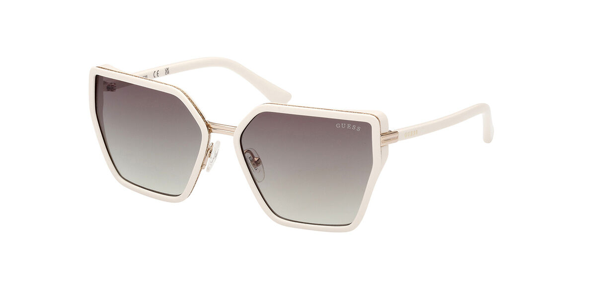 Image of Guess GU7871 21P Óculos de Sol Brancos Feminino PRT