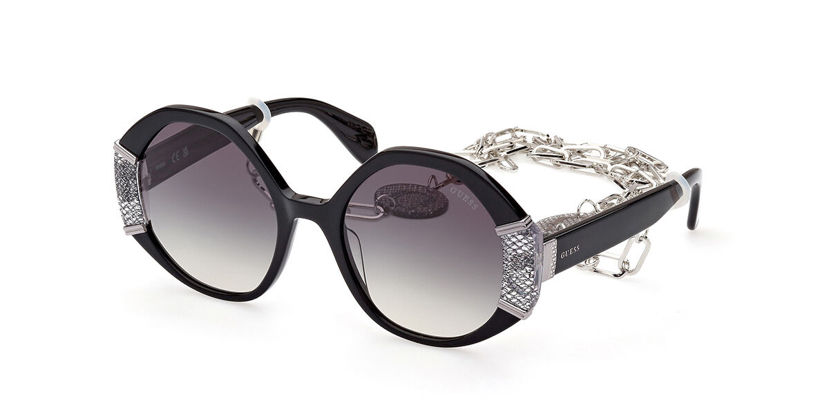 Image of Guess GU7874 01B Óculos de Sol Pretos Feminino PRT