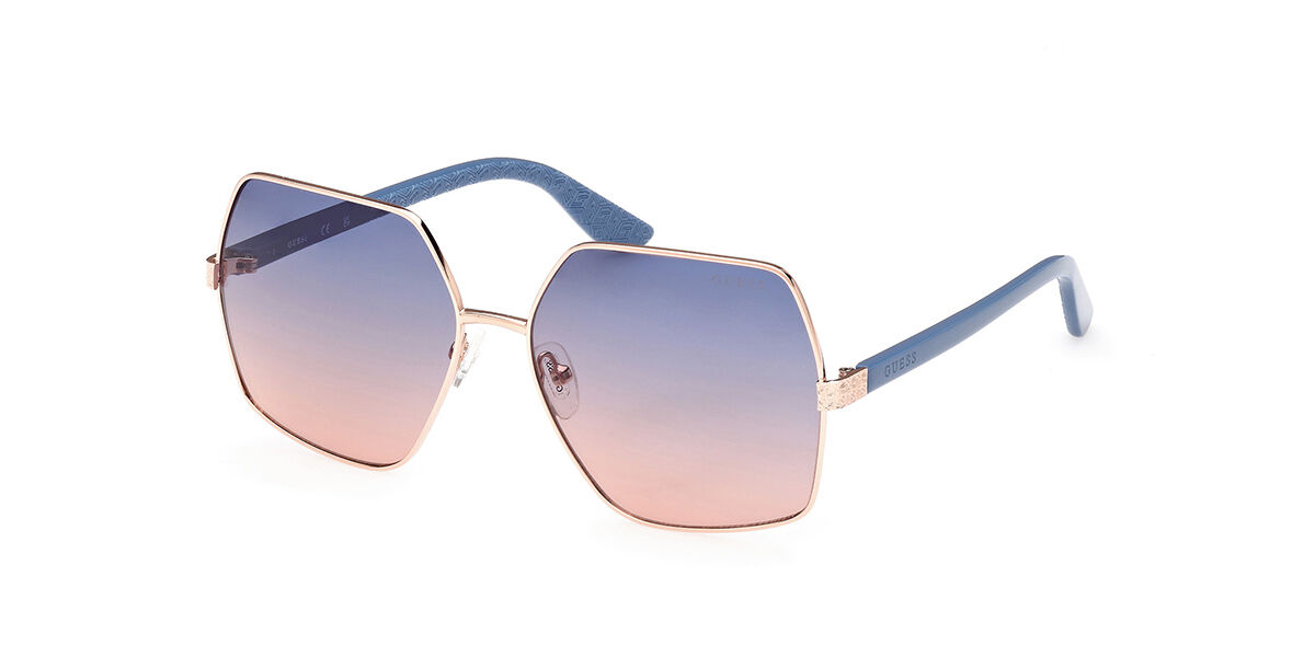 Image of Guess GU7881-H 28W 58 Lunettes De Soleil Femme Dorées FR