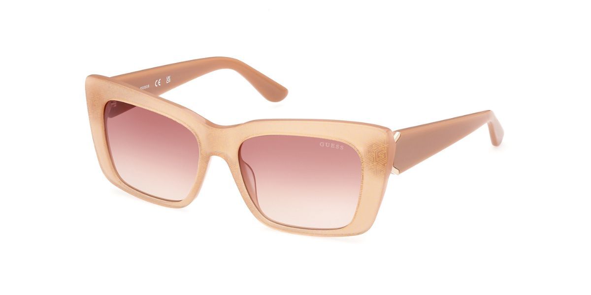 Image of Guess GU7890 57F 55 Lunettes De Soleil Femme Marrons FR