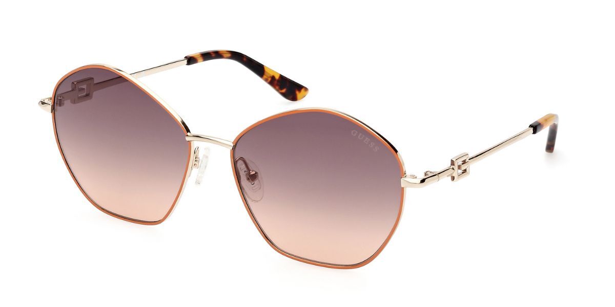 Image of Guess GU7907 44F 59 Lunettes De Soleil Femme Oranges FR