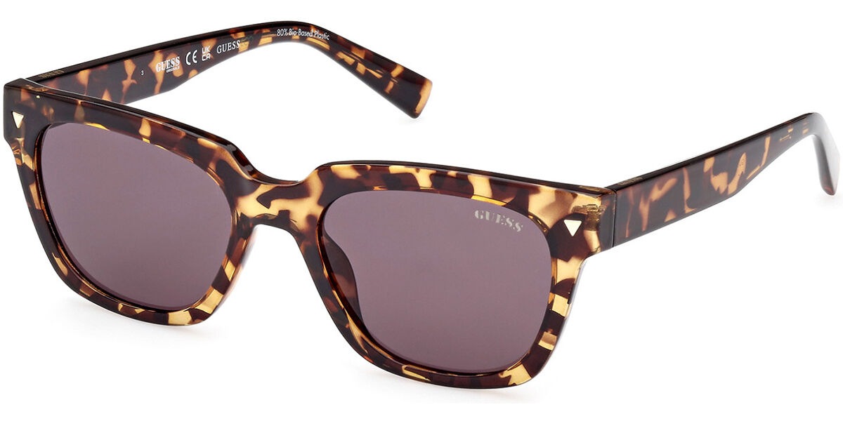 Image of Guess GU8265 52A Óculos de Sol Tortoiseshell Masculino PRT