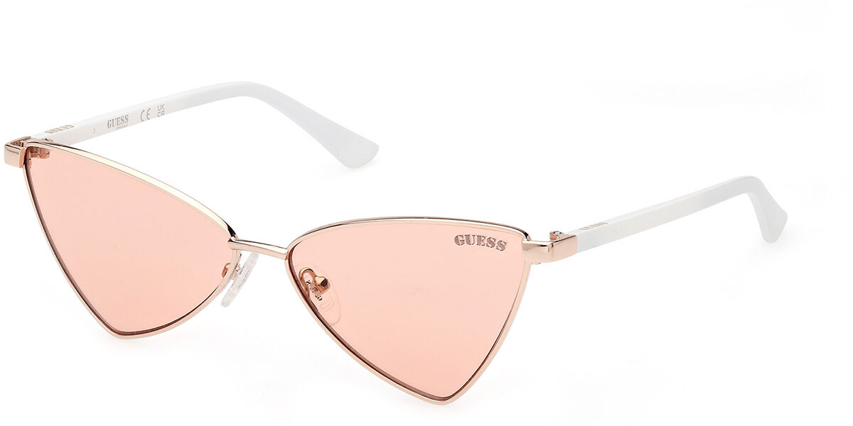 Image of Guess GU8286 32E 55 Lunettes De Soleil Femme Dorées FR