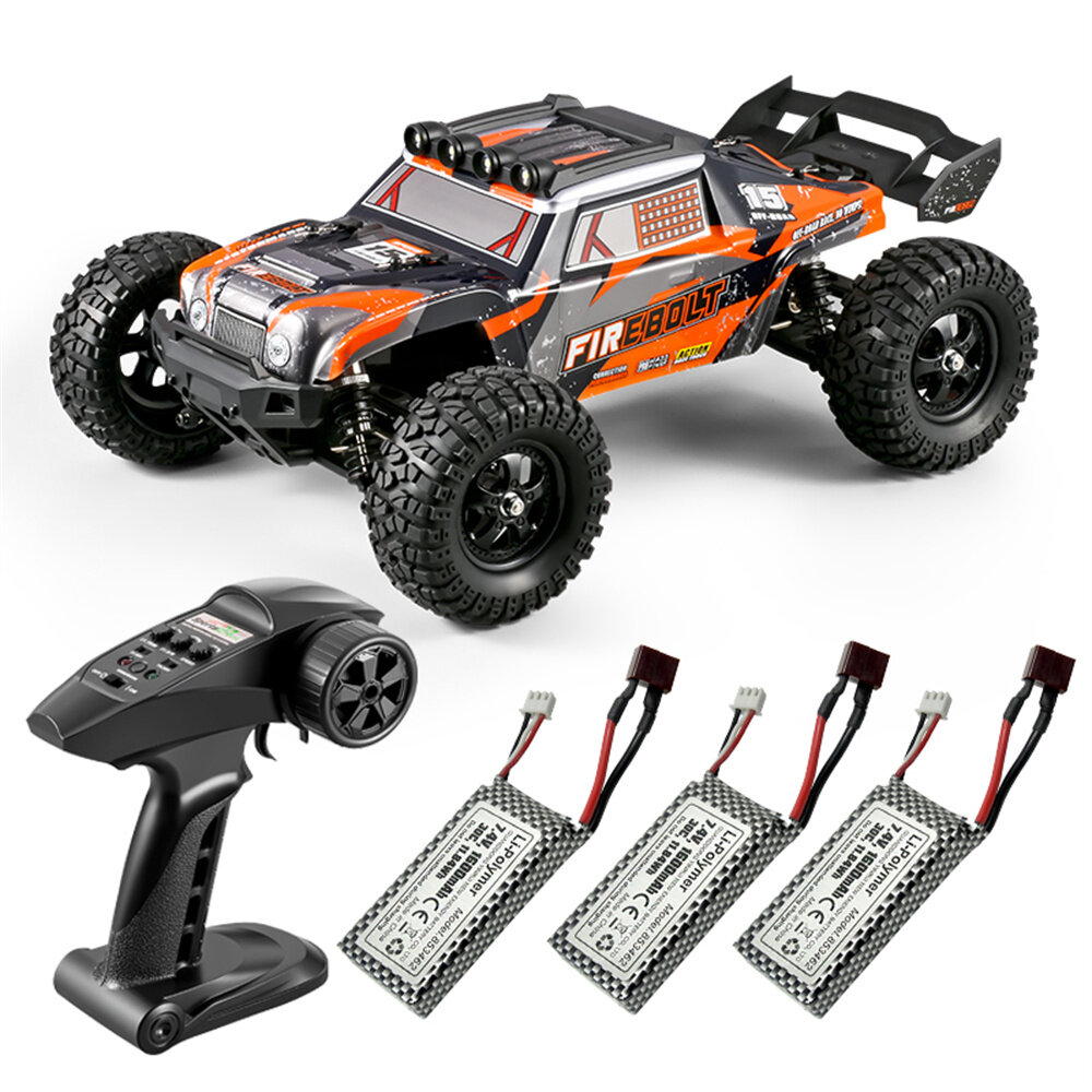 Image of HBX Haiboxing 901A Several Battery RTR 1/12 24G 4WD 50km/h Brushless RC Cars Fast Off-Road LED Light Truck Models Toys