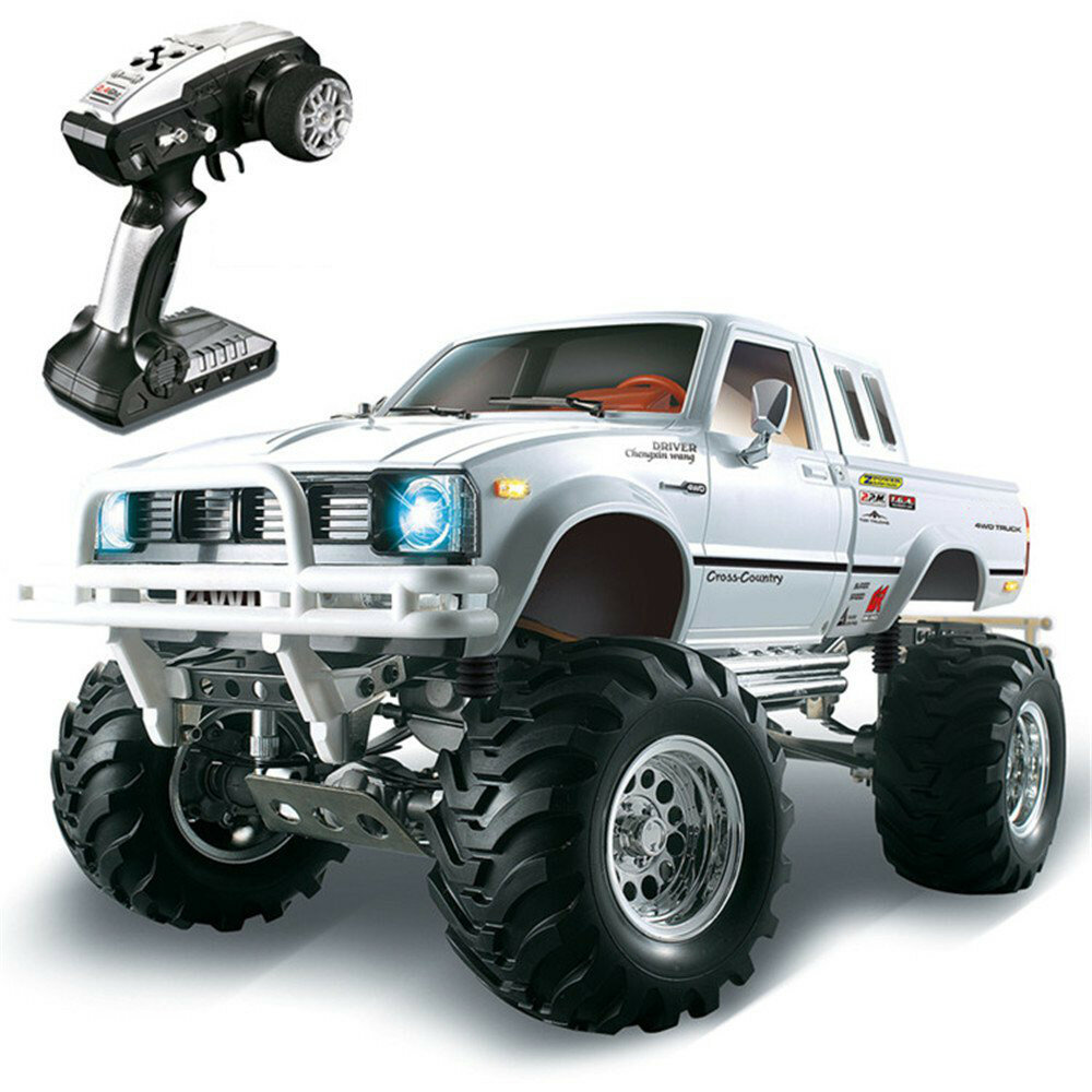 Image of HG P407 1/10 24G 4WD RC Car for TOYATO Metal 4X4 Pickup Truck Rock Crawler RTR Toy
