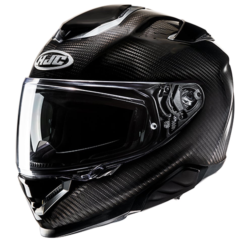 Image of HJC RPHA 71 Carbon Gloss Carbon Full Face Helmet Size M EN