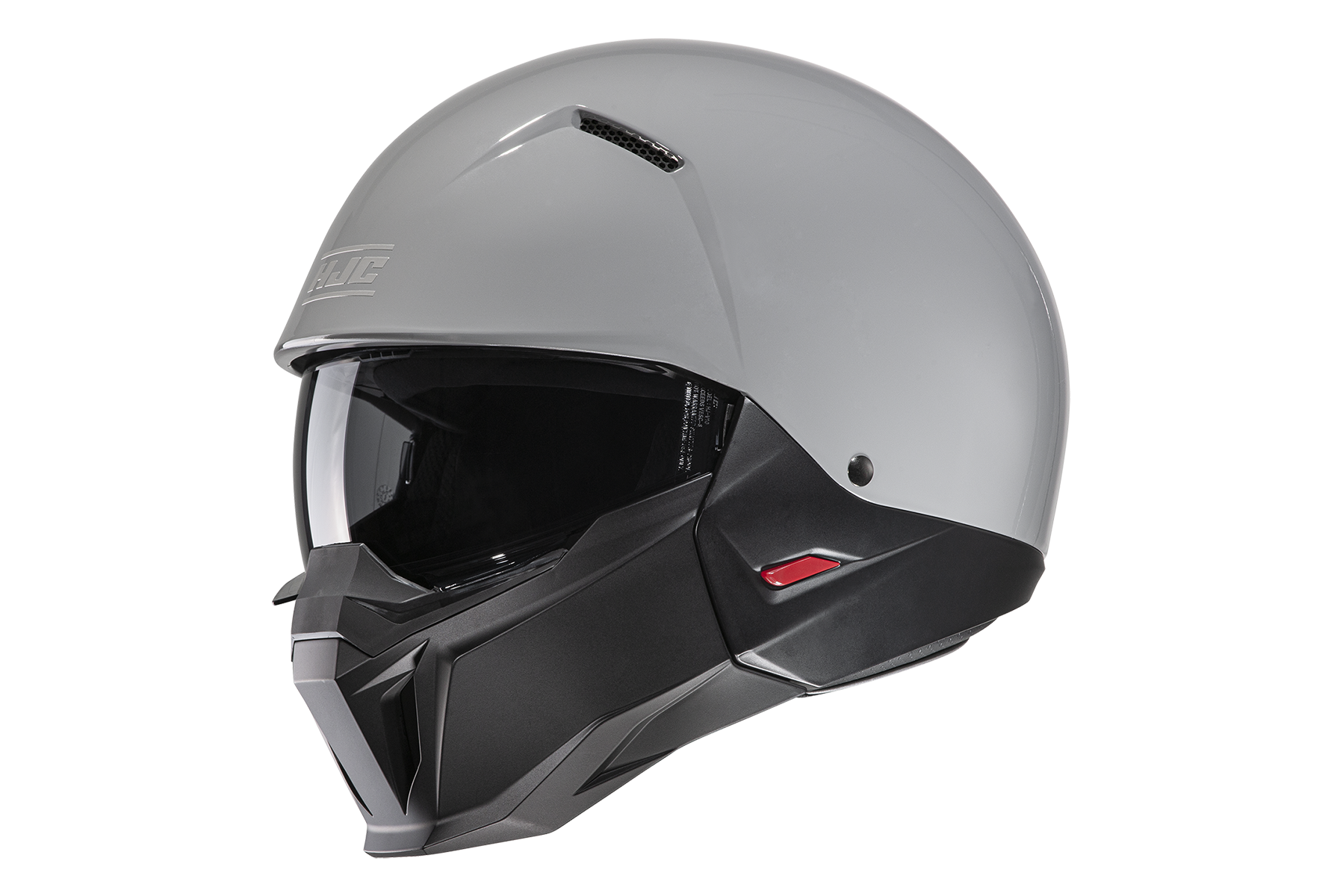Image of HJC i20 N Grey / Semi Flat Black Jet Helmet Size M ID 8804269356890