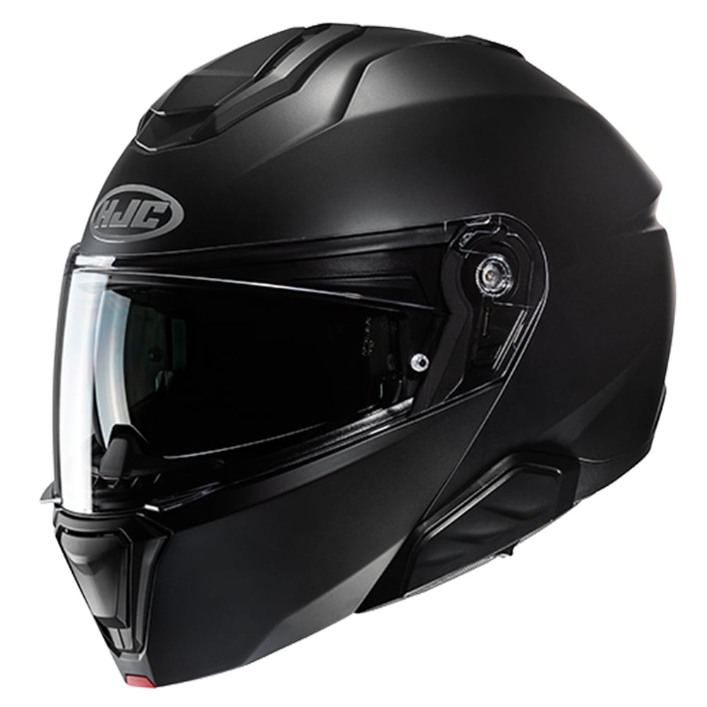 Image of HJC i91 Flat Black Modular Helmet Size L ID 8804269436547