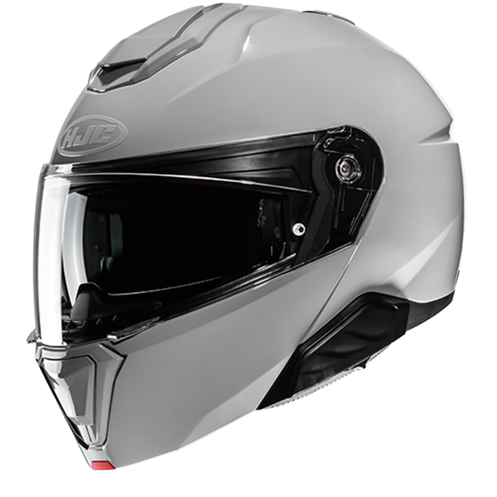 Image of HJC i91 Light Grey Modular Helmet Taille 2XL