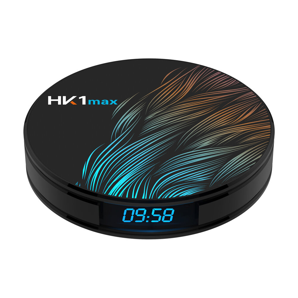Image of HK1 Max RK3328 4GB 32GB 5G WIFI Android 90 4K VP9 H265 HDR10 USB30 TV Box with Time Display