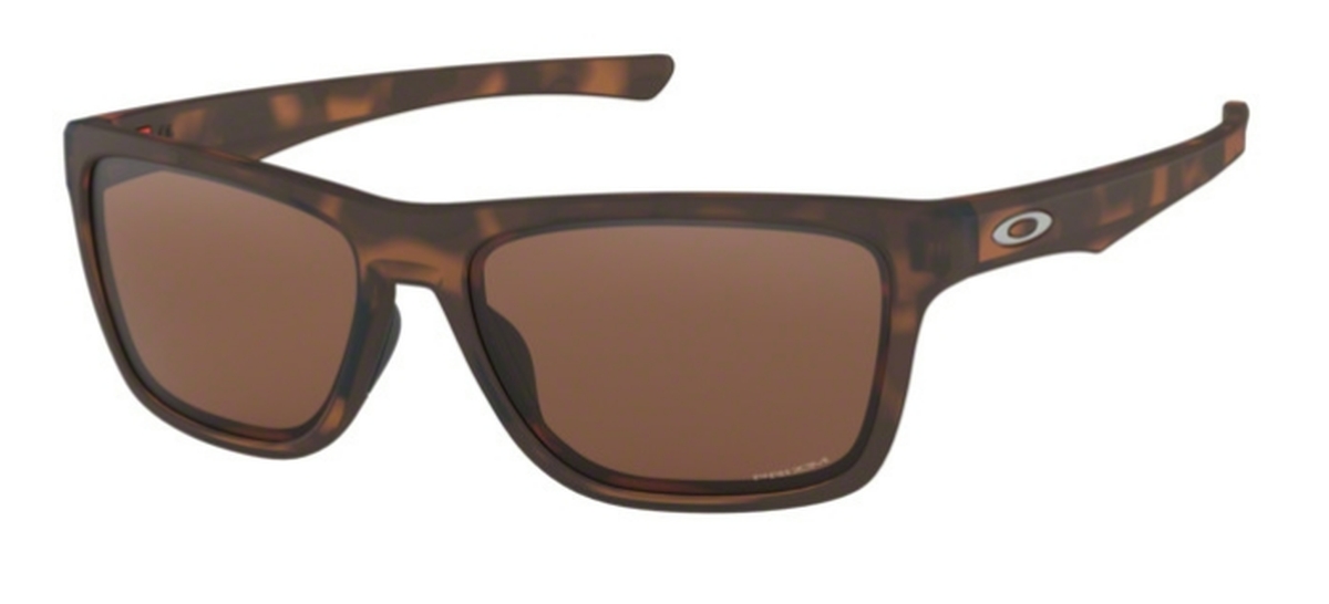 Image of HOLSTON OO 9334 Sunglasses 10 Matte Brown Tortoise / Prizm Tungsten