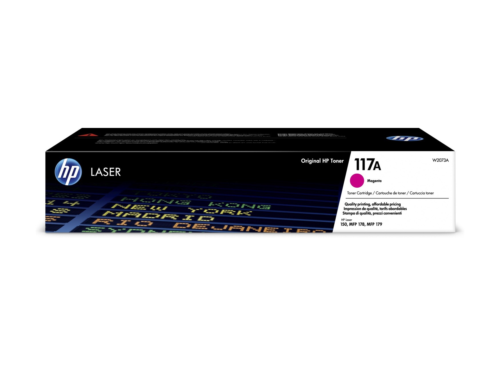 Image of HP 117A W2073A purpuriu (magenta) toner original RO ID 62515