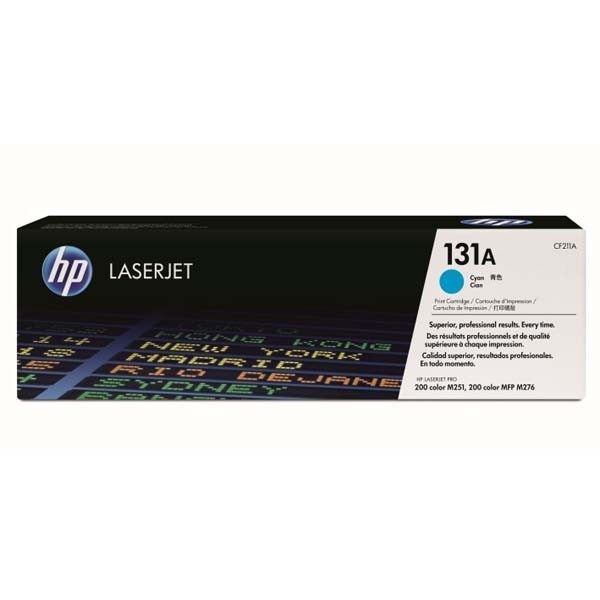 Image of HP 131A CF211A cián (cyan) eredeti toner HU ID 5958