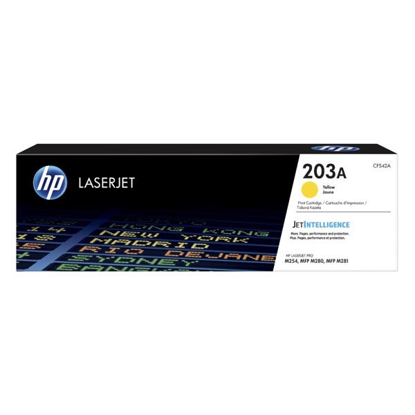 Image of HP 203A CF542A žlutý (yellow) originální toner CZ ID 15488