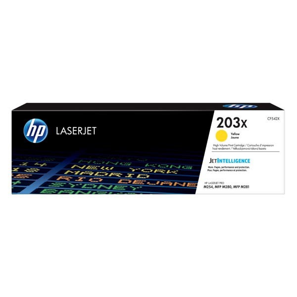 Image of HP 203X CF542X žlutý (yellow) originální toner CZ ID 12757